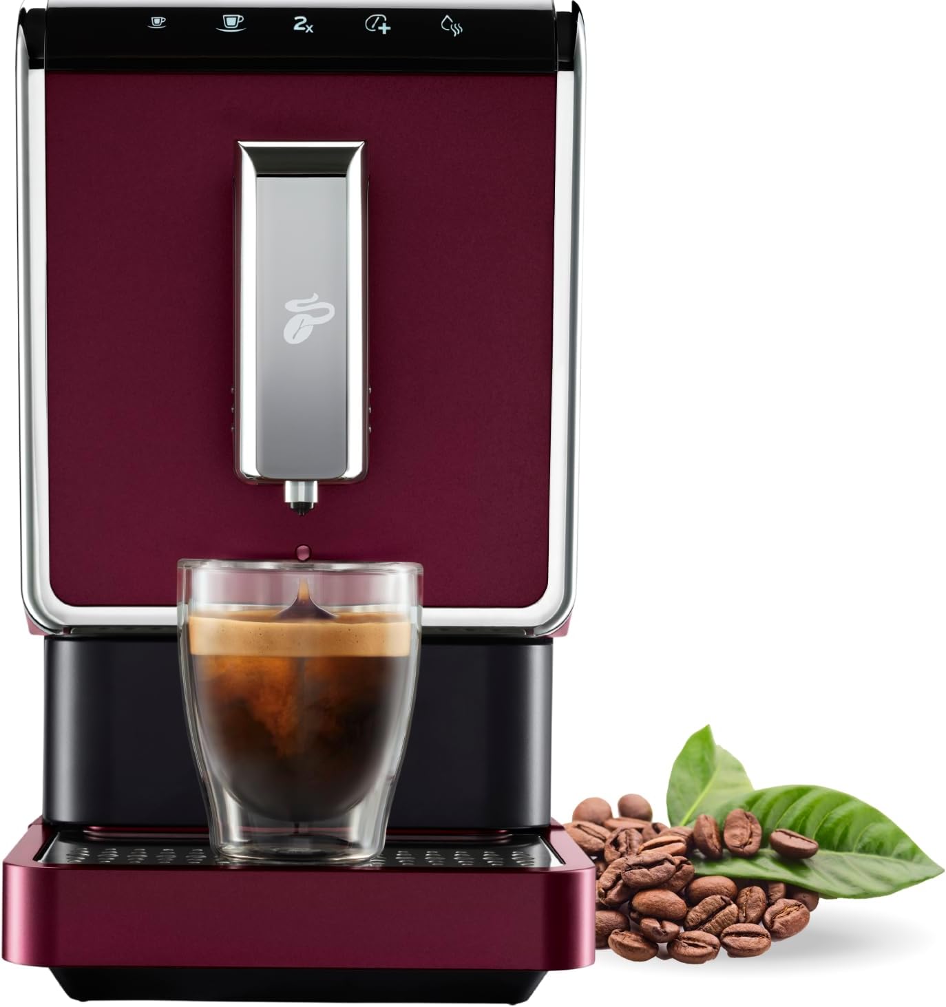 Coffee Machine with Built-in Grinder