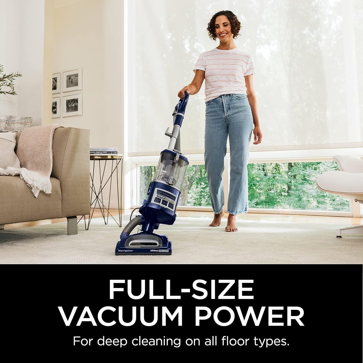 Upright Vacuum, Navigator Lift-Away Deluxe with Large Dust Cup Capacity