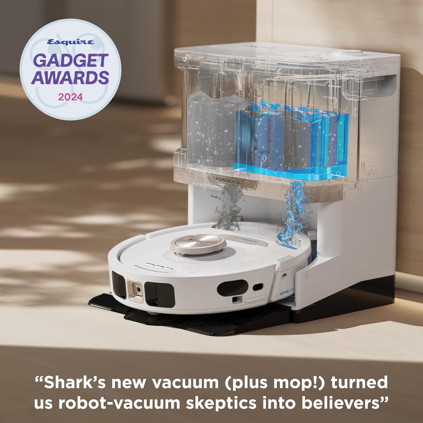 Robot Vacuum & Mop Combo, PowerDetect NeverTouch Pro