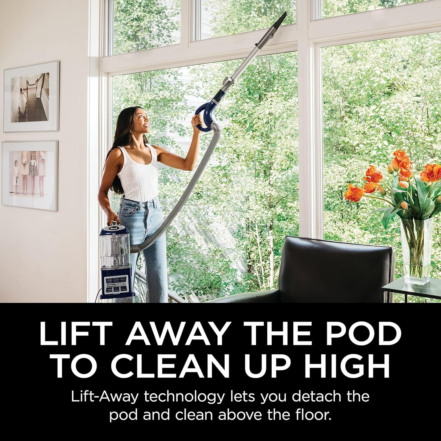Upright Vacuum, Navigator Lift-Away Deluxe with Large Dust Cup Capacity
