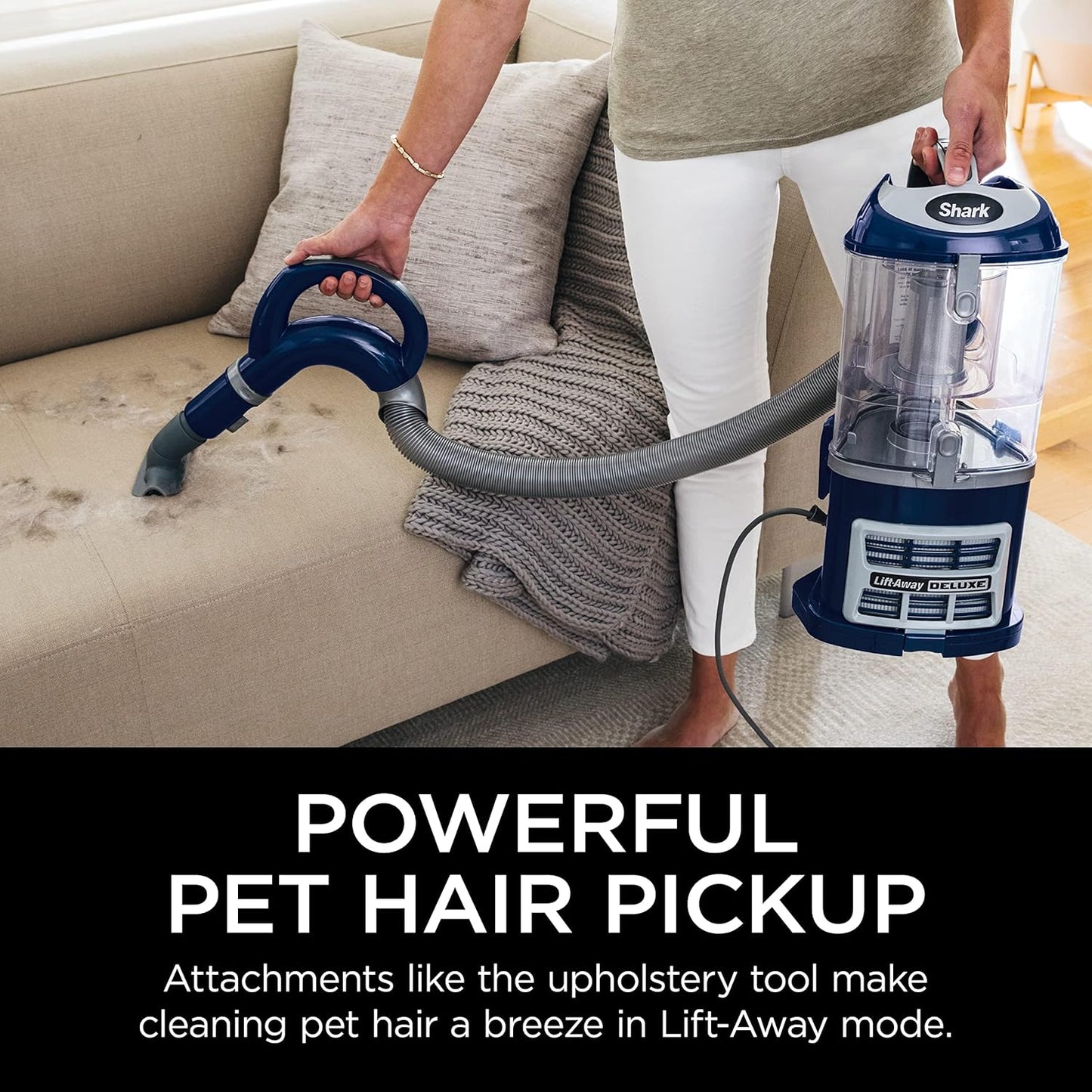 Upright Vacuum, Navigator Lift-Away Deluxe with Large Dust Cup Capacity