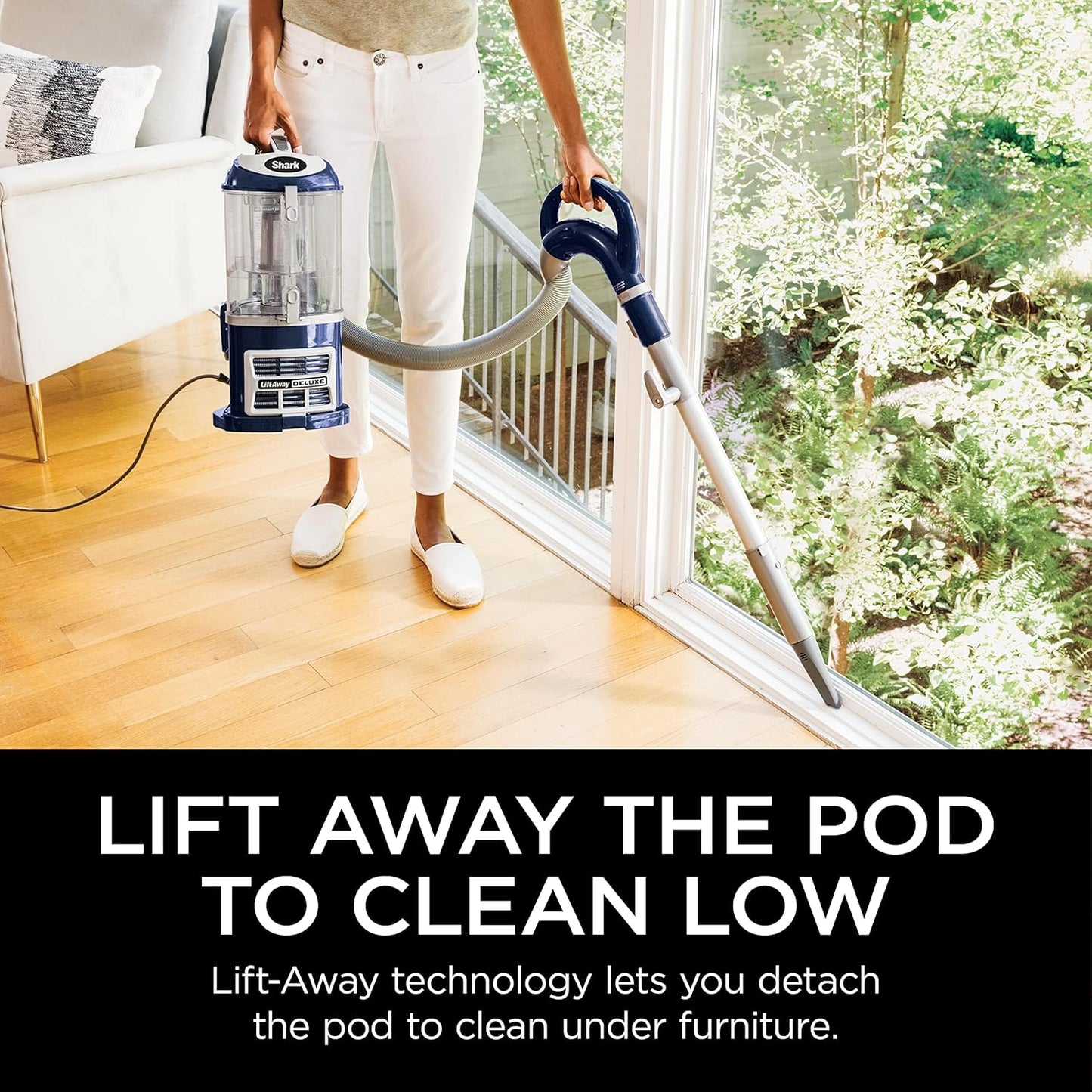 Upright Vacuum, Navigator Lift-Away Deluxe with Large Dust Cup Capacity