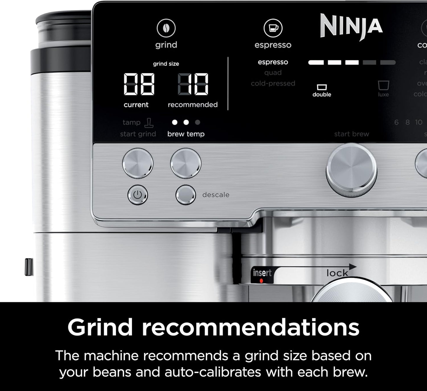 Ninja Espresso Machine, Luxe Café Premier Series, Drip Coffee Maker