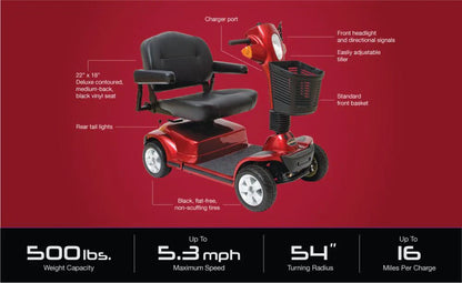 Pride Maxima 4-Wheel HD Mobility Scooter