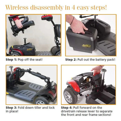 Golden Buzzaround EX 4 Wheel Mobility Scooter